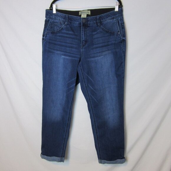 Democracy Ab Solution Technology Ankle Blue Jeans Womens 16 - Picture 1 of 6